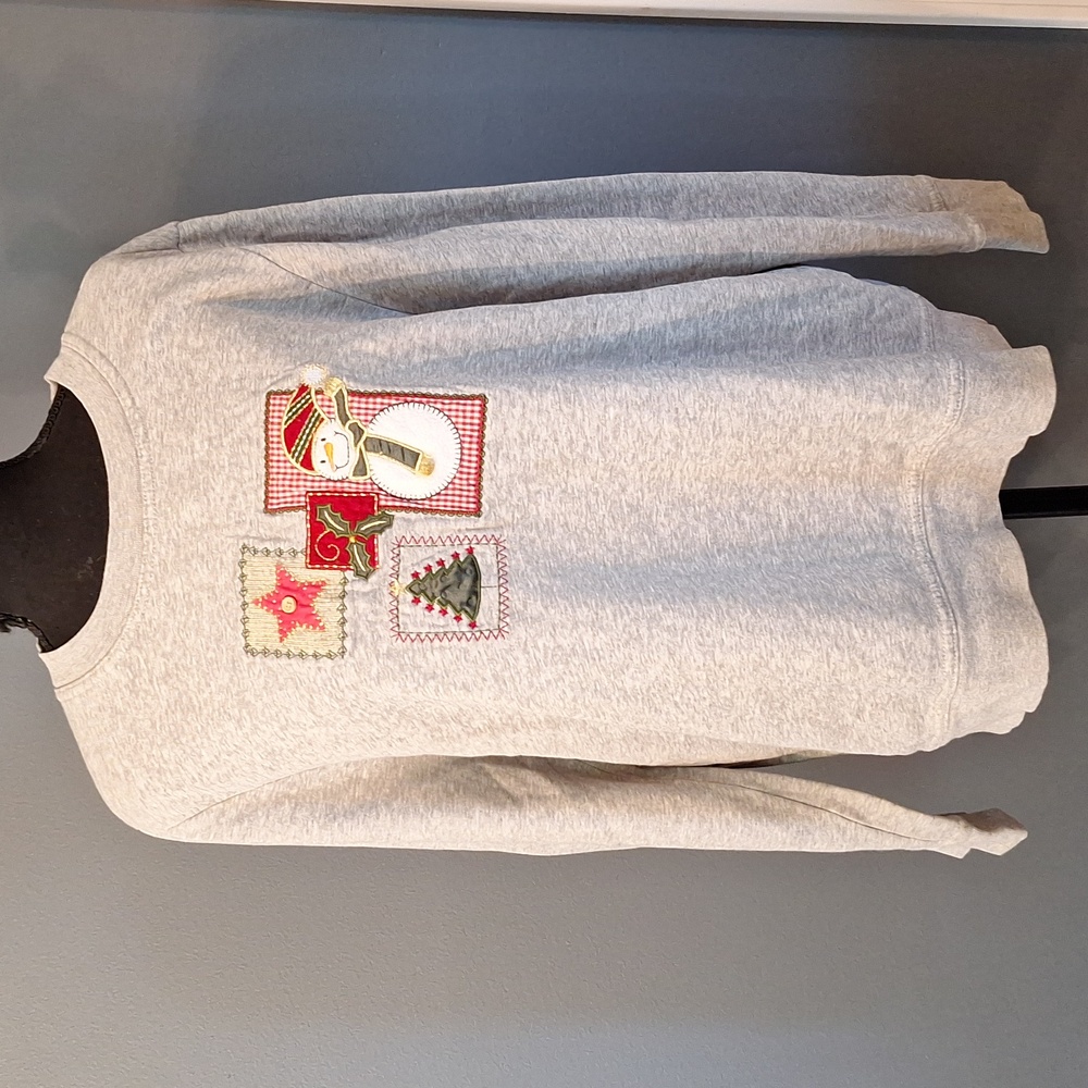 Holiday Editions Snowman Sweater Size XL - Picture 1 of 6